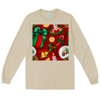 Mushroom christmas snow globe seamless pattern Long Sleeve Tee - BundleAndBundleShop