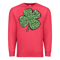 Cardinal leopard shamrock Premium Sweatshirt - MaliasSmallBusiness