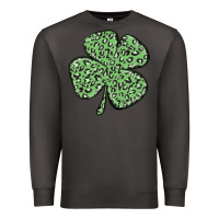 Smoke leopard shamrock Premium Sweatshirt - MaliasSmallBusiness