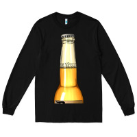Black yellow beer bottle Long Sleeve Tee - AdoDesignShop