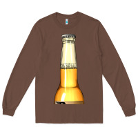 Chestnut yellow beer bottle Long Sleeve Tee - AdoDesignShop