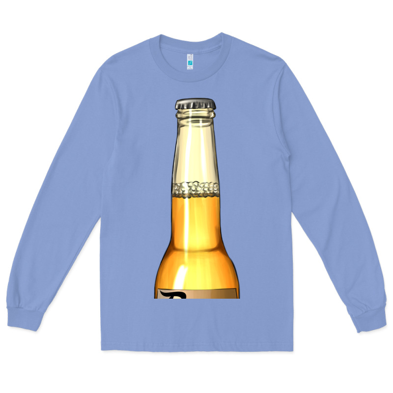 Yellow Beer Bottle Long Sleeve Tee by AdoDesignShop | Teevron