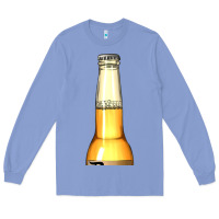 Colony Blue yellow beer bottle Long Sleeve Tee - AdoDesignShop