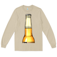 Mushroom yellow beer bottle Long Sleeve Tee - AdoDesignShop