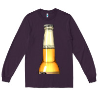 Plum yellow beer bottle Long Sleeve Tee - AdoDesignShop