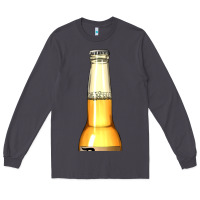 Smoke yellow beer bottle Long Sleeve Tee - AdoDesignShop