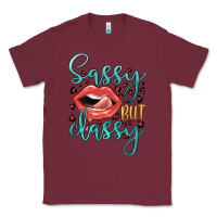 Burgundy sassy but classy Classic Tee - JahusDesignShop