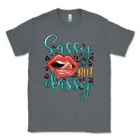 Charcoal Heather sassy but classy Classic Tee - JahusDesignShop