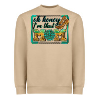 Mushroom oh honey i'm that mom Heavyweight Sweatshirt - Zillion Design Studio