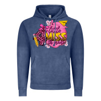 Vintage Denim little miss 4th grade Vintage Hoodie - texasbilliewilder
