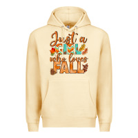 Pina Colada just a girl who loves fall Premium Hoodie - BundleAndBundleShop