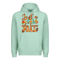 Seafoam just a girl who loves fall Premium Hoodie - BundleAndBundleShop