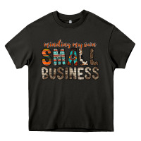 Asphalt minding my own small business Heavy Core Tee - RacoonDesign