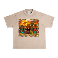 French Oak western gnomies Urban Heavy Tee - FaDigitalArtStudio