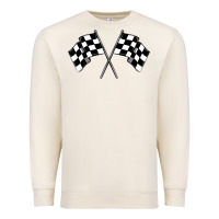 Sandshell race flag Premium Sweatshirt - MaliasSmallBusiness