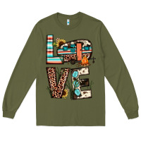 Army Green love camp Long Sleeve Tee - JahusDesignShop