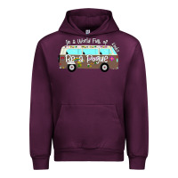 Mauve Wine In a World Full of Kooks Be a Pogue Urban Hoodie - Bettercallsaul