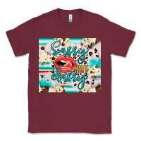 Burgundy sassy but classy Classic Tee - JahusDesignShop