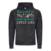 Vintage Black this is what an awesome dental hygienist looks like Vintage Hoodie - JahusDesignShop