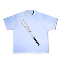 Grape Ice white wooden softball bat Urban Heavy Tee - FaDigitalArtStudio