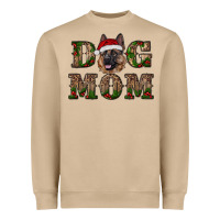Mushroom chriistmas dog mom with german shepherd Heavyweight Sweatshirt - RanaPortraitStore