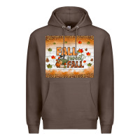 Coffee fall sweet fall tumbler Premium Hoodie - BundleAndBundleShop