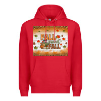 Red fall sweet fall tumbler Premium Hoodie - BundleAndBundleShop
