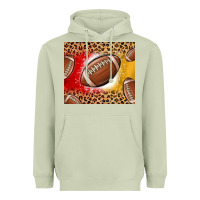 Matcha team color red and gold football Heavyweight Hoodie - MaliasSmallBusiness