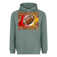 Sage team color red and gold football Heavyweight Hoodie - MaliasSmallBusiness