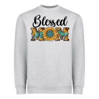 Blessed Mom Heavyweight Sweatshirt | Teevron