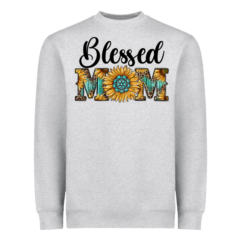 Blessed Mom Heavyweight Sweatshirt by RanaPortraitStore | Teevron