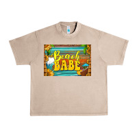 French Oak beach babe skinny metal can holder Urban Heavy Tee - HRA Design Shop