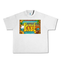 Lunar Rock beach babe skinny metal can holder Urban Heavy Tee - HRA Design Shop