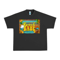 Pigment Black beach babe skinny metal can holder Urban Heavy Tee - HRA Design Shop