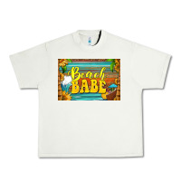 Pistachio beach babe skinny metal can holder Urban Heavy Tee - HRA Design Shop