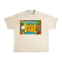 Sandshell beach babe skinny metal can holder Urban Heavy Tee - HRA Design Shop
