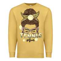 Antique Gold tennis mom Premium Sweatshirt - MaliasSmallBusiness