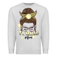 Dove Grey tennis mom Premium Sweatshirt - MaliasSmallBusiness
