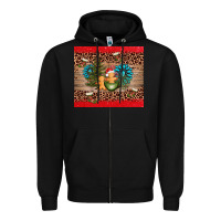 Black christmas trees gemstone Zipper Hoodie - AdoDesignShop