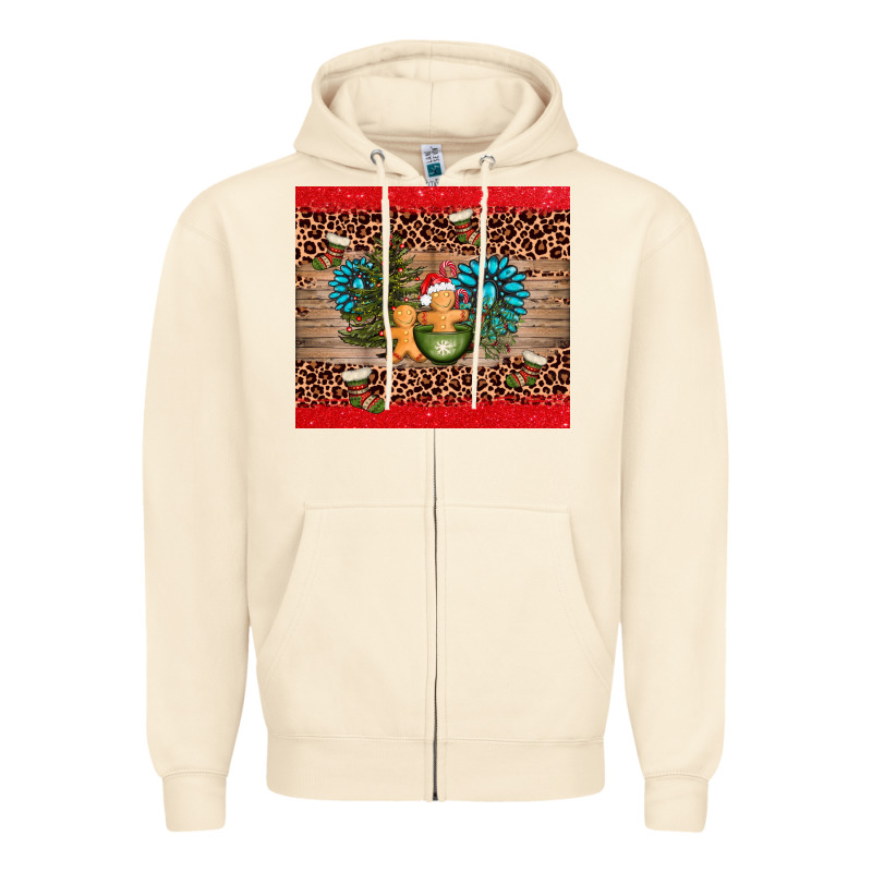 Christmas Trees Gemstone Zipper Hoodie by AdoDesignShop | Teevron