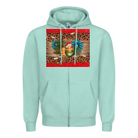 Seafoam christmas trees gemstone Zipper Hoodie - AdoDesignShop