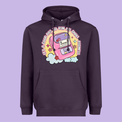 Its A Good Day To Run My Small Business Heavyweight Hoodie Designed By Maliassmallbusiness
