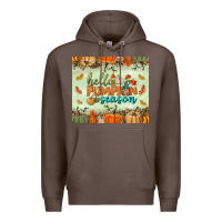 Coffee hello pumpkin season tumbler Premium Hoodie - BundleAndBundleShop