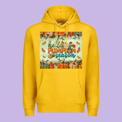 Hello Pumpkin Season Tumbler Premium Hoodie Designed By Bundleandbundleshop