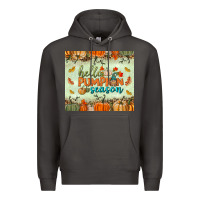 Smoke hello pumpkin season tumbler Premium Hoodie - BundleAndBundleShop