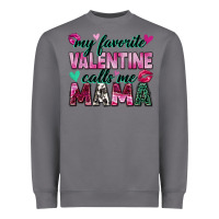 Storm my favorite valentine calls me mama Heavyweight Sweatshirt - Zillion Design Studio