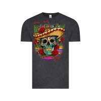 Vintage Black mexican skeleton Vintage Tee - CTS Tumbler Store