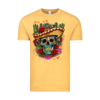 Vintage Mustard mexican skeleton Vintage Tee - CTS Tumbler Store