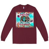Burgundy just a girl who loves camping Long Sleeve Tee - JahusDesignShop