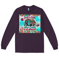 Plum just a girl who loves camping Long Sleeve Tee - JahusDesignShop